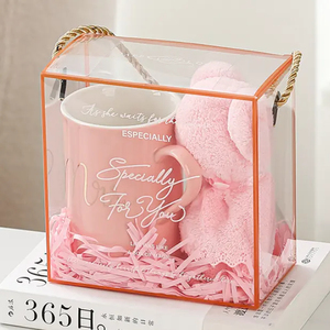 Regali Aziendali per Ragazze: Set di Asciugamani e Tazza in Ceramica, <span class=keywords><strong>Regalo</strong></span> di Compleanno per Sorella, Mamma, Insegnante, Collega, <span class=keywords><strong>Regalo</strong></span> di Ringraziamento - Product Image 3