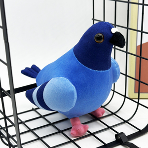 Juguete de Peluche de Paloma Loca, Muñeco de Peluche de Paloma, Juguete de Pájaro de <span class=keywords><strong>Dibujos</strong></span> <span class=keywords><strong>Animados</strong></span> Suave para Niños, Regalo de Navidad, Dropshipping - Product Image 1