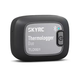 SkyRC 온도계 듀오 모터 ESC 온도 감지기 현재 테스터 배터리 검사기 TLD001 SK-500043 RC 항공기 차량 선박