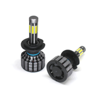 Lumen 6000Lm température de couleur 6000K ampoules de voiture Led H1 H3 H7 H11 9005 9006 phare de voiture