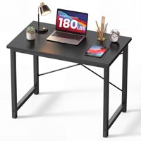 Bureau d'ordinateur de 32 pouces pour le bureau à domicile, les jeux, l'écriture, la chambre à coucher, la salle d'étude, la table de travail, le poste de travail avec structure renforcée
