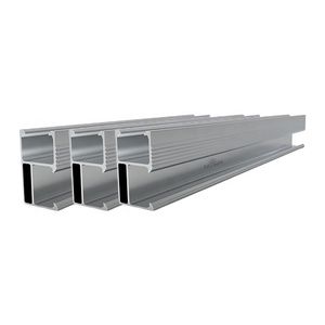 Supports de montage pour panneaux solaires FarSun en aluminium, rails de montage pour panneaux photovoltaïques - Product Image 2