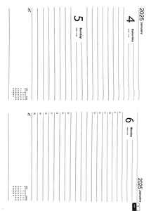 Diseño personalizado 2024-2025 Año académico Profesores 2025 Planificador de lecciones de tapa dura para maestros - Product Image 5