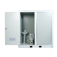 TOPPRE Toilettes extérieures détachables super abordables Wc Cabine de toilette écologique Toilette publique portable adulte Douche Toilette mobile