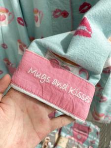 Ensemble de pyjama en satin de qualité pour femmes 0223 100% coton, nouveau, soie glacée et neige, manches longues, motif uni, robe de maison pour personnes âgées - Product Image 4