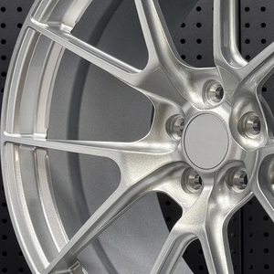 Jantes forgées <span class=keywords><strong>Vince</strong></span> VS-5RS 18 19 20 21 pouces argentées pour voitures de course 5x130 5x112 pour Porsche 982 718 911 992 Taycan Cayenne - Product Image 5