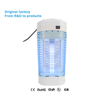 JW12WG ABS alimentation domestique piège anti-moustiques durable lampe Killeer Sola piège à usage de jardin