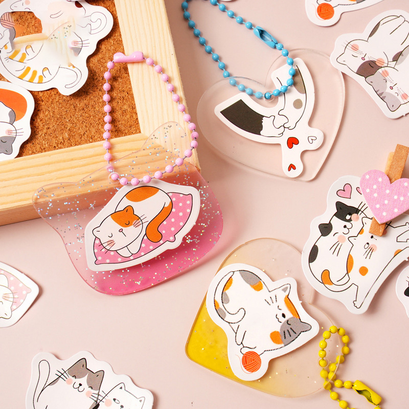100 Pcs Cat And Dog Stickers For Kids, Cute Stickers For Water Bottle Laptop Scrapbook, Waterproof Cat Dog Mixed Sticker Pack For Girls Boys Women Men - View #12