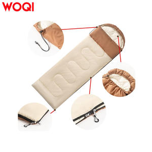 Sac de couchage enveloppant Woqi 40 cm x 23 cm en nylon respirant pour adulte, avec fermeture éclair, pour le camping et la randonnée - Product Image 5