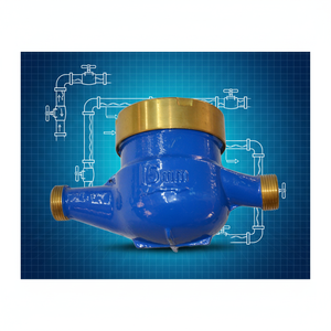 <span class=keywords><strong>Compteur</strong></span> <span class=keywords><strong>d</strong></span>'<span class=keywords><strong>eau</strong></span> multi-jets à corps en laiton, protection IP68, classe B, certifié ISO, <span class=keywords><strong>pression</strong></span> MAP10, personnalisation OEM/ODM, support ZHAOJI Meter - Product Image 1