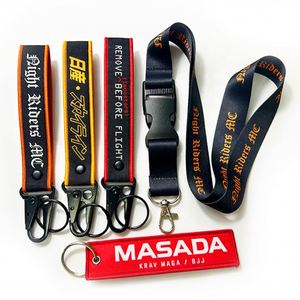 Custom Printed Logo Car With Metal Eagle Hook Personalized Short Carabiner Strap Keychain - Product Image 2