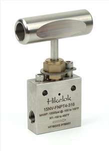 HIP Autoclave Butech Type Basse Pression 15000 psi En Acier Inoxydable 1/8 ''1/4'' 3/8 ''OD NPT Vanne À Aiguille Vanne À Aiguille À Angle À 3 Voies - Product Image 5