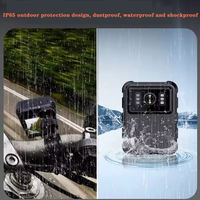 Cámara Corporal L9 2K con Batería de 10 Horas, Visión Nocturna Automática con Filtro IR, Grabación de Audio y Video, 128GB, WiFi, Cámara Corporal para Exteriores