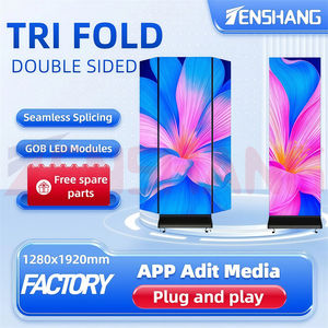 จอแสดงผล LED แนวตั้งในอาคารแบบสองด้าน P2.5 ป้ายดิจิทัลสำหรับทางเข้าร้านค้า <span class=keywords><strong>ส</strong></span>ถานีรถไฟฟ้าใต้ดิน นิทรรศการ และธุรกิจ - Product Image 3