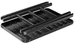Chariot utilitaire pliable avec roues, cadre en acier robuste, taille personnalisable 70*50cm, fournisseurs vérifiés MBC-041 - Product Image 5