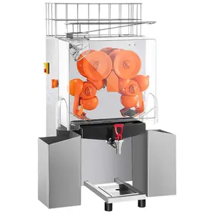 Matériau du boîtier en acier inoxydable et certification CE presse-agrumes aux fruits orange distributeur automatique fraîchement pressé