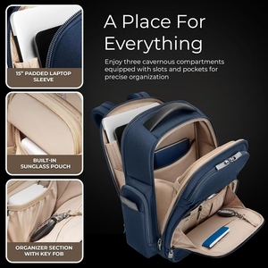 Mochilas para ordenador portátil <span class=keywords><strong>Mark</strong></span> <span class=keywords><strong>Ryden</strong></span>, <span class=keywords><strong>mochila</strong></span> negra, <span class=keywords><strong>mochila</strong></span> antirrobo impermeable para hombre, bolsas para ordenador portátil personalizables - Product Image 3