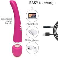 Marteau de massage électrique puissant en gros d'usine, masseur vibrant portatif rechargeable avec télécommande sans fil pour tout le corps