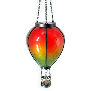 Su misura all'aperto acrilico tremolante fiamma luce del giardino decorazione appesa lanterna palloncino caldo solare - Product Image 3