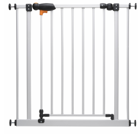 Barrière de sécurité pour bébé à verrouillage robuste, barrière de sécurité pour enfant avec système anti-dérapant pour les escaliers, le couloir et la maison - Product Image 5