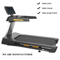 Tapis roulant commercial de haute qualité à faible bruit (3 à 7 CV) pour équipement de salle de sport - Vente en gros