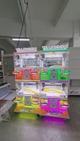 Machine à griffes premium pour 4 joueurs, distributeur de bonbons en capsule à pièces, machine à griffes pour cadeaux, machine de divertissement