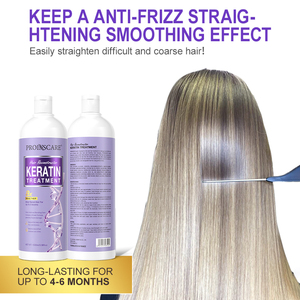 Tratamiento de queratina para alisar el cabello Queratina brasileña profesional Suavizante Tratamiento de queratina pura orgánica para el cabello - Product Image 5