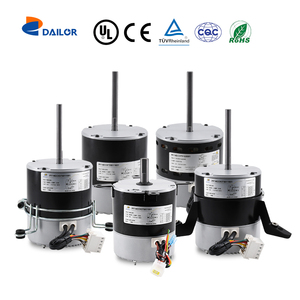 1/5HP 1/2HP 400-1800RPM 가변 속도 ECM 및 정토크 HVAC 브러시리스 모터 - Product Image 1