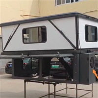 Quatre saisons de luxe 4x4 Overland écologique facile à installer en aluminium remorque de voyage camionnette campeurs pour aventures hors route
