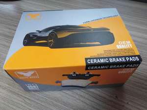 Mobil Mobil <span class=keywords><strong>Spare</strong></span> <span class=keywords><strong>Parts</strong></span> Universal Brake Pad untuk Audi VW Skoda Kursi Volkswagon D1760 OEM 8V0 698 151 D - Product Image 4