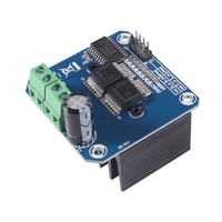 Double BTS7960/BTN7960 43A High-Power H-bridge Motor Driver Module pour DIY Smart Cars Current Diagnostic