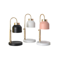 Cadeau de pendaison de crémaillère, chauffe-cire électrique pour la maison, lampe avec minuterie et variateur d'intensité pour cire parfumée