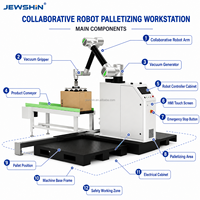 Robot Delta Automatique pour Palettisation, Ligne d'Emballage Cobot, Capacité de 12 Pièces/Minute pour Pain, Gâteaux, Biscuits, Tortillas, Aliments Surgelés