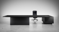 Ensemble de chaise de bureau de direction moderne simple, bureau de patron, superviseur, fabricant chinois, bureau de bureau professionnel