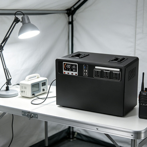 Centrales électriques portables triphasées pour chantiers de construction, batteries externes portables avec USB, stations d'alimentation portables - Product Image 3
