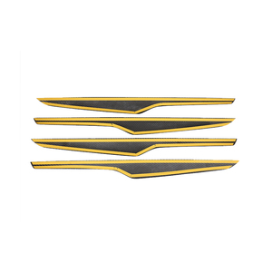 Para <span class=keywords><strong>BMW</strong></span> <span class=keywords><strong>X5</strong></span> F15 2014-2018, Panel de manija de puerta interior de fibra de carbono Real, cubierta protectora decorativa trasera para accesorios de Interior de coche - Product Image 4