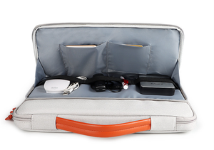 15.6 אינץ 'שרוול לפטופ פוליאסטר עמיד למים עם כיסוי פנימי תיק אוויר חסין בפני זעזועים - Product Image 2