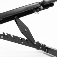 Banc de musculation pliable en métal à trois sections de haute qualité, équipement de fitness multifonctionnel pour l'entraînement de force et l'haltérophilie