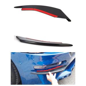 Accesorios Decorativos para Entrada de Aire de Parachoques Delantero (Wind Knife) para Ford Mustang 2018-2019, Modificación de Splitter de Parachoques - Product Image 1