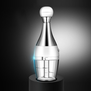 Picadora de Carne Manual de Acero Inoxidable AKL 304, Picadora de Ajo, Procesador de Alimentos para Bebés, Herramienta de Cocina Multifuncional - Product Image 1