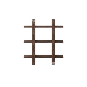 Modern Minimalist Wooden <b>Wall</b> <b>Mounted</b> 3 Tier <b>Shelf</b> For Living Room Storage Books And Miscellaneous Items - Product Image 5