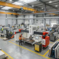 Machine de découpe de pierre à pont CNC 5 axes GQ-35ESM 3500x2000x125mm 29KW avec service de livraison à domicile aux États-Unis