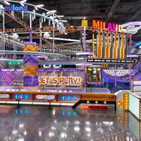 Indoor-Spielgeräte für Kinder, Unterhaltungszentren, Riesenrad, Langlebiges Komplettset, Modernes Schlüsselfertiges Projekt