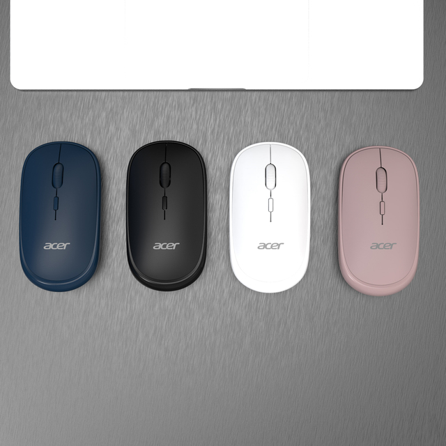 For OMR930 Mini Optical Wireless Mouse 2.4GHz Micro-Receiver Ergonomic Design Programmable Buttons for Desktop Laptop Computers