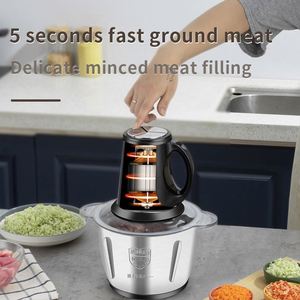 Picadora de Carne Eléctrica Multifuncional de Acero Inoxidable para Uso Doméstico, 2L, 3L, 5L, Marca Sliver Crest - Product Image 2