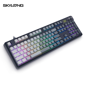 SKYLOONG <strong>104</strong> 3 Mode <strong>Wireless</strong> RGB <strong>Keyboard</strong> Custom 100% Screen Knob Hot-Swappable Side-Engraved PBT Keycap Pc <strong>Keyboard</strong> Gaming - Product Image 6