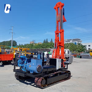 Высокопроизводительный буровой станок для установки наземных спиральных свай под солнечные системы. - Product Image 4