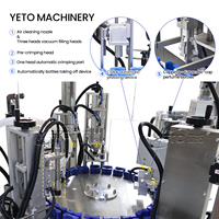 Machine de remplissage automatique de flacons de parfum liquide sans bol vibrant pour la production de flacons en verre et en plastique