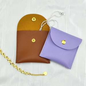 PU Leather <b>Jewelry</b> <b>Storage</b> Pouch Mini Pouch With Concealed Switch Design Customized Pouch Wholesale - Product Image 2
