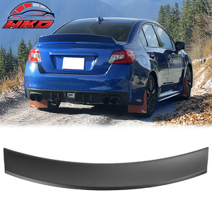เหมาะสำหรับ Subaru Impreza ปี 12-16 WRX STI ปี 15-21 สปอยเลอร์หลังทรง Duckbill สีดำด้าน - Product Image 1